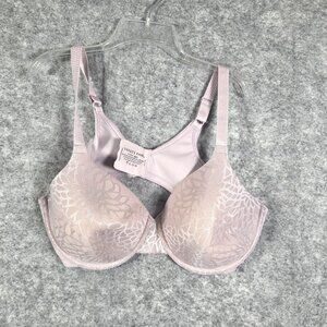 Vanity Fair Women's Bra Unlined Underwire Back Closure Gray Size 42C